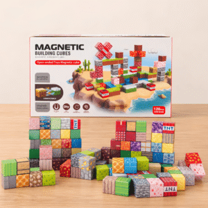 BLOQUES MAGNETICOS CREATIVOS (TIPO MINECRAFT)