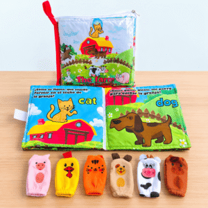 LIBRO PARA BEBE EN TELA